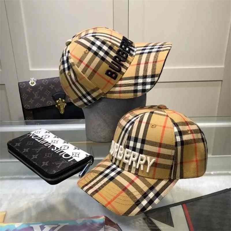

Burbberiescaps Designer Ball Cap Caps summer sun protection travel leisure embroidery Bu letter baseball cap fashion versatile cap men's and, Figure 1
