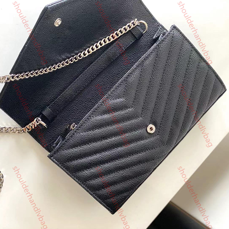 

2022ss Luxurys Designers Women Gold Sliver Chain Crossbody Bag Leather Handbag Bags Tote Flip Cover Shoulder Bag Wallet Cross Plain Purse, Not bag only pay extra ship cost