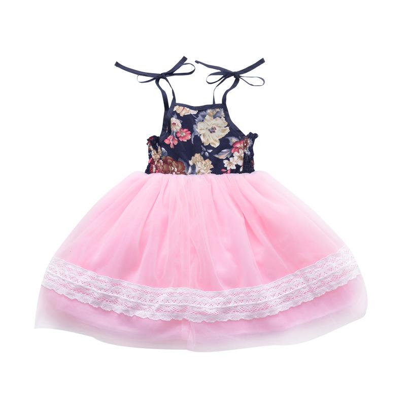 

Girl's Dresses Fashion 2022 Born Baby Girl Dress Kids Summer For Girls Cotton Sweet Cute Birthday GirlsGirl's, Pink
