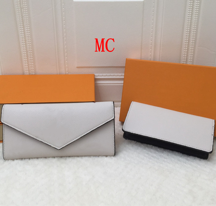 

Designer Wallet M2005 Top Real Leather Wallet For Women Zipper Long Card Holders Coin Purses Woman Shows Exotic Clutch Wallets With box, Customize