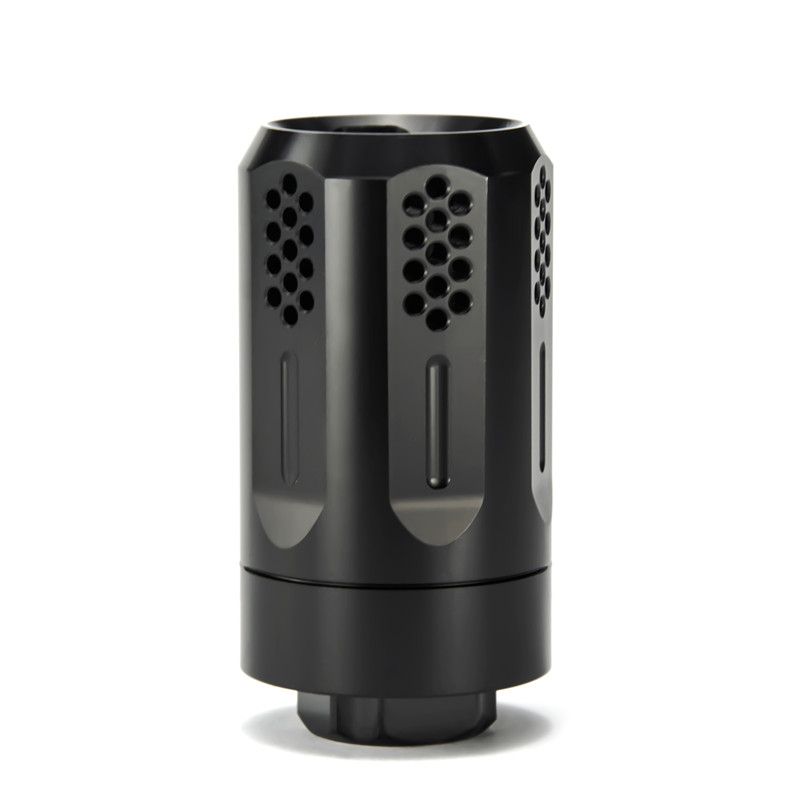 

Tactical Accessories Stainless Steel Upgrade 2rd CNC Muzzle Brake Compensator 1/2-28RH to 13/16-16 Outer Sleeve with Crush Washer for .223 / 5.56 / 9mm