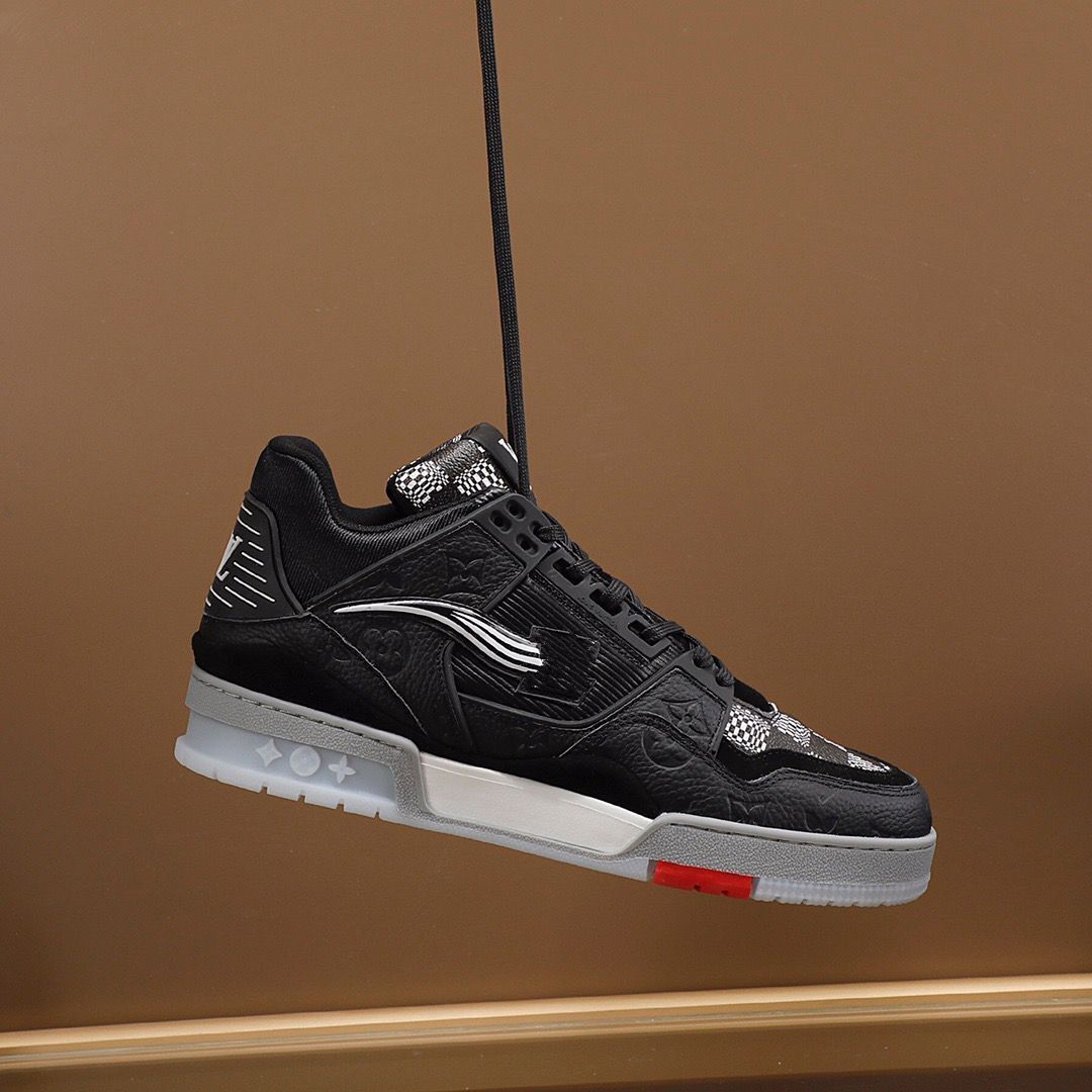 

Designer Fashion Trainer sneaker intage Casual Shoes Virgils alligator-embossed black Grey Brown White Green calf leather French Ablohs Mens Shoe lkjjjbb0005