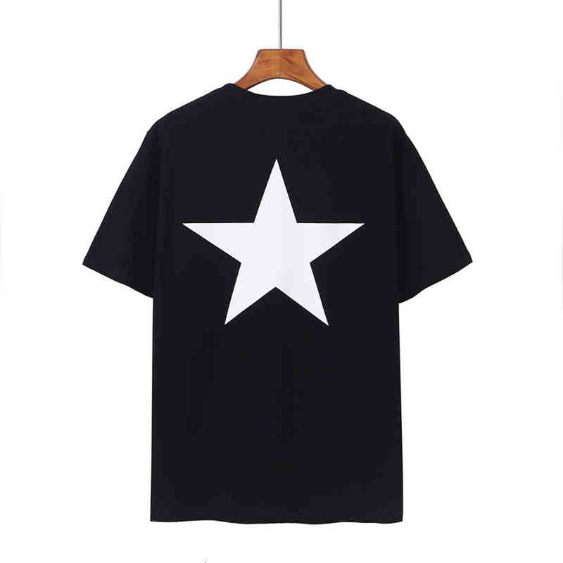 

Mens T Shirts Summer ess fog Pentagram tshirt Printed Streetwear Fashion tops Men Women Hip Hop Short Sleeve Tees 08, 18