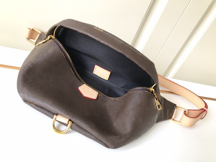 

Women Bumbag Cross Body Shoulder Bag Genuine Leather Waist Bags Belt Bags Men Printing Monograms Waists Luxury Designer Crossbody Messenger Fanny Pack Bum 43644, Extra shipping