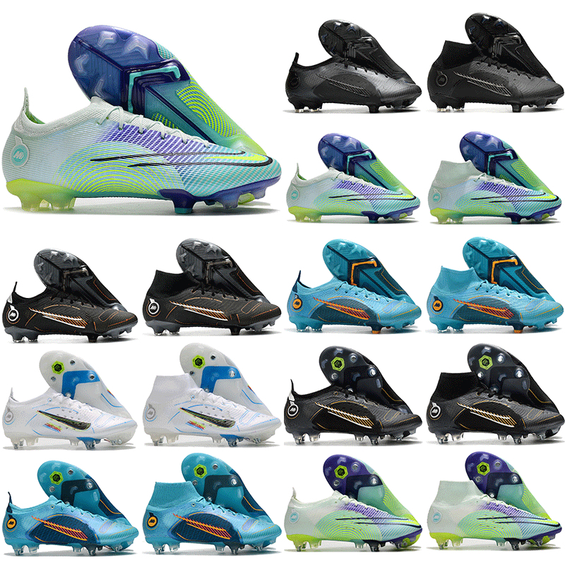 

Top Quality 2022 Mens Mercurial Vapors XIV Elite FG SG Soccer Shoes New Season CR7 MDS005 Dream Speed 5 Superfly 8 Elite Football Shoe Cleats Outdoor size39-45, 12