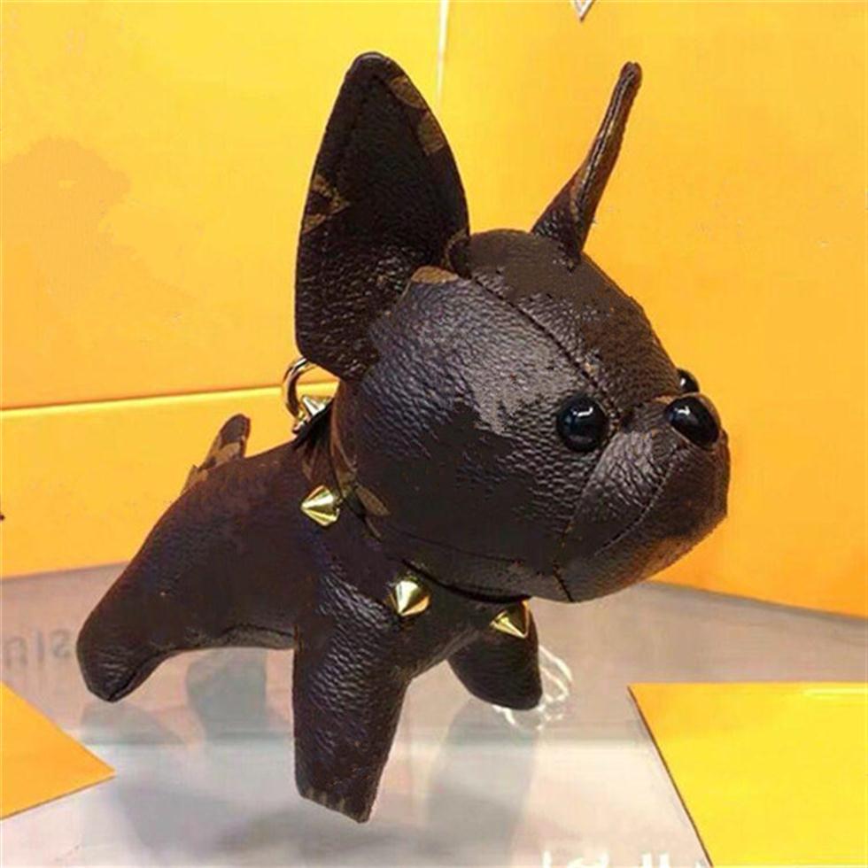 

Fashion brand Dog Keychain classic chic Keyring Women men luxury Car pendant unisex designer Key Chain Trinket Jewelry SFDHBF182J