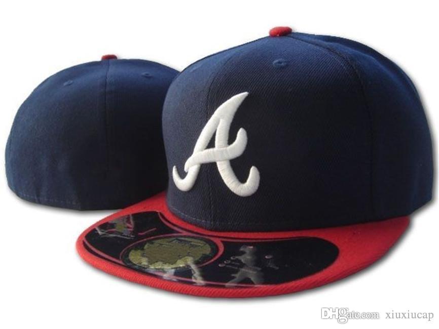 

2021 Men Women Fan's Designer Sport Baseball Braves Hats on field Full Closed Hat Summer Out Door Letter A Fitted Sized Caps Brand Hip