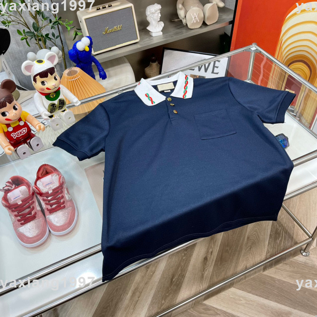 spring and summer new shirt high grade cotton Sweatshirts printing short pants sleeve round neck panel T-Shirt s-m-l-xl-xxl-xxxl black white y-07
