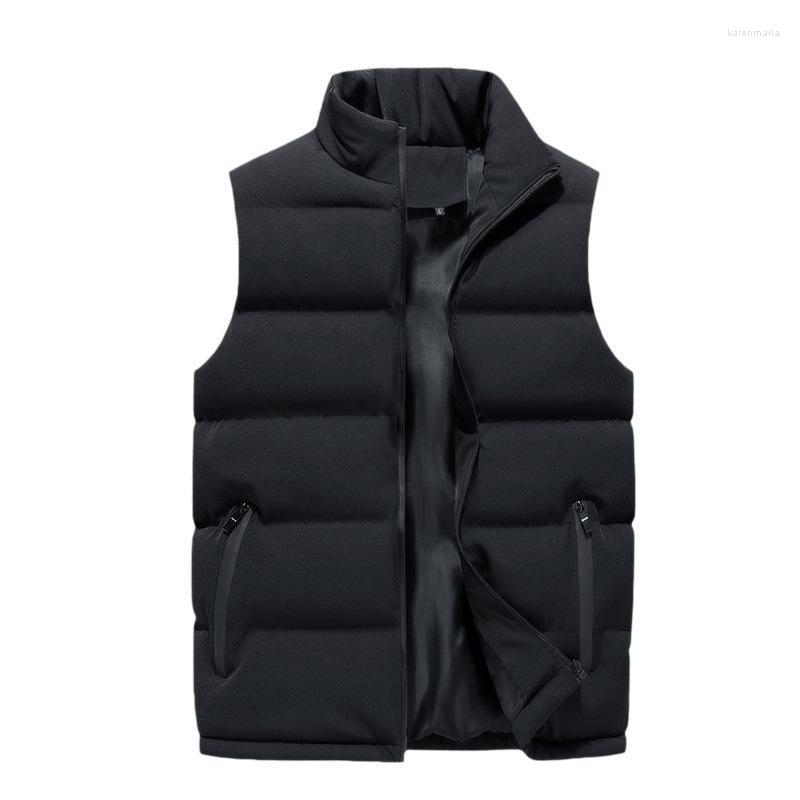 

Men's Vests Mens Vest Jacket Men Spring Warm Sleeveless Jackets Male Winter Casual Waistcoat Plus Size Veste Homme Brand Clothing Kare22, Red