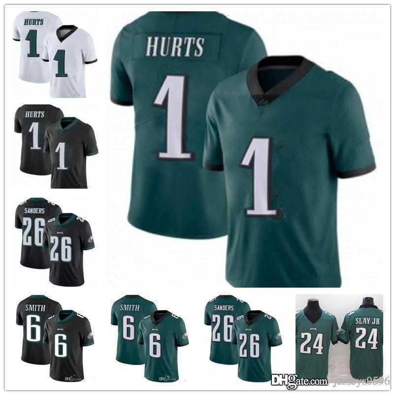 

11 AJ Brown Men Women Youth Philadelphia''Eagles''Jersey 6 Devonta Smith 26 Miles Sanders 1 Jalen Hurts 2 Darius Slay Jr. Football Jerseys, Color