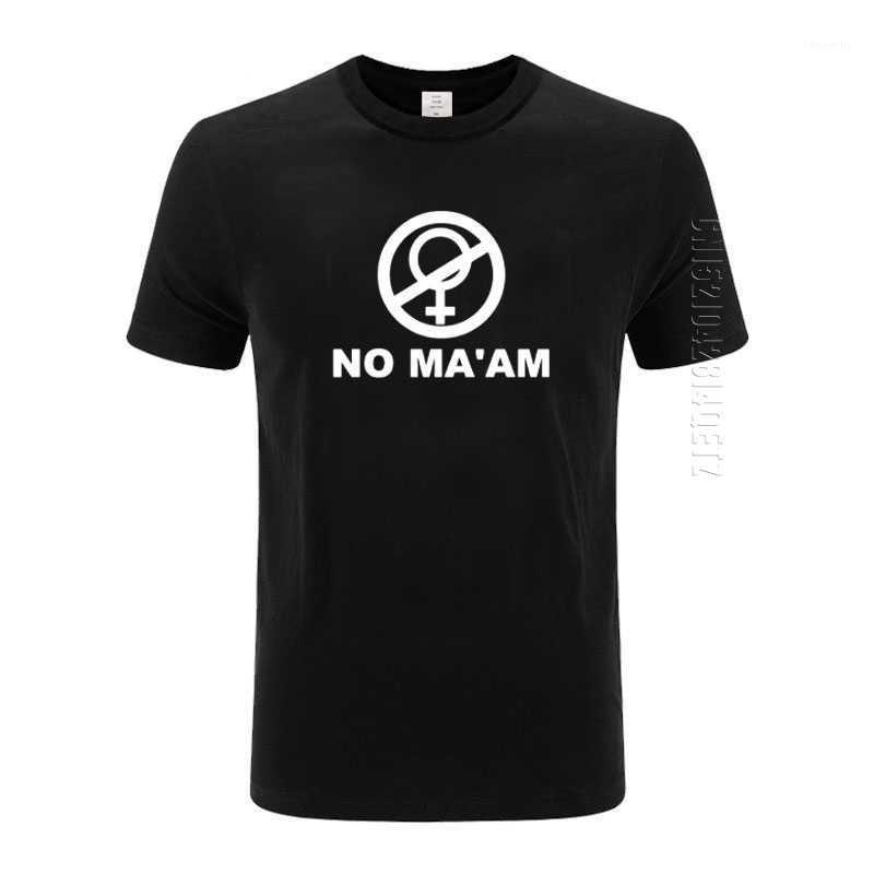 

Men's T-Shirts Summer Tshirt For Men Married With Children Al Bundy No Maam Ma'am Funny Brand T-Shirt Crew Neck Cotton Tops Oversized, 18