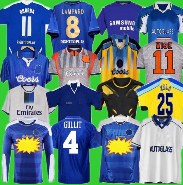 

2011 CFC Retro Soccer Jersey Lampard Torres Drogba 11 12 13 Final 94 95 96 97 98 99 00 Zola Gullit Soccer Jerseys Crespo Wise Shirt 03 05 06 07 08 Cole Vialli HAZARD, 03/05 home