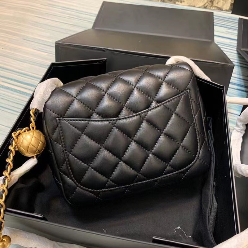 

Designer Handbag Shoulder Chain Bag Clutch Flap Totes Bags Wallet Check Velour Thread Purse Double Letters Solid Hasp Waist Square Stripes Women Luxury Handbags, Black