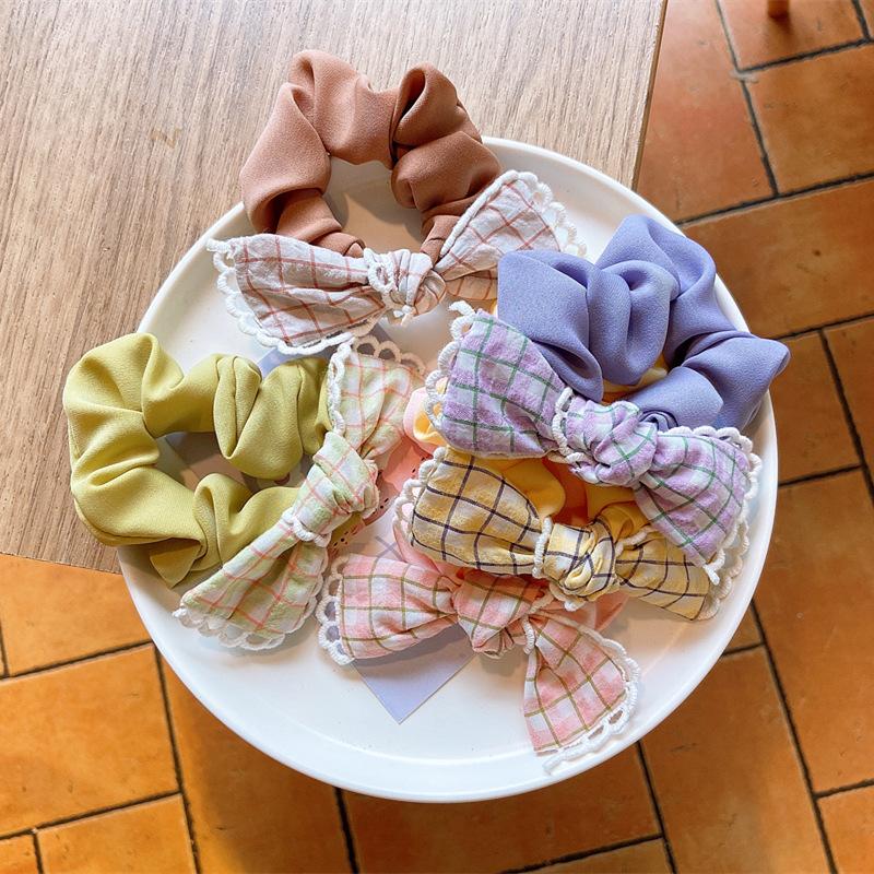

Hair Accessories Little Princess Scrunchies Elastic Bands Girls Set Children Ring Head Rope Kids Styling Tools, 04