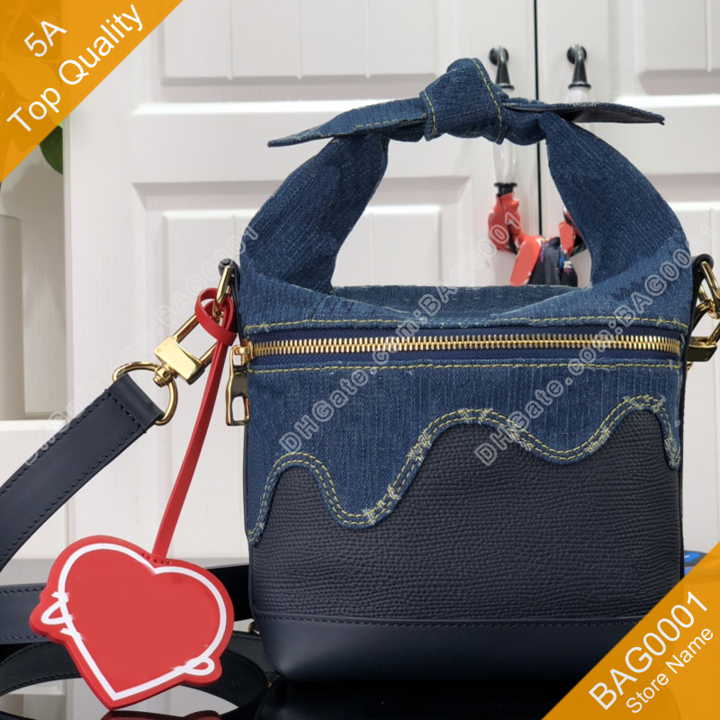 

Shoulder Bags denim Bags cow leather Casual Fashion Men Multi pocket backpack trio pouch Zipper Hasp Soft Envelope Satchels Without box B261, Multi-color