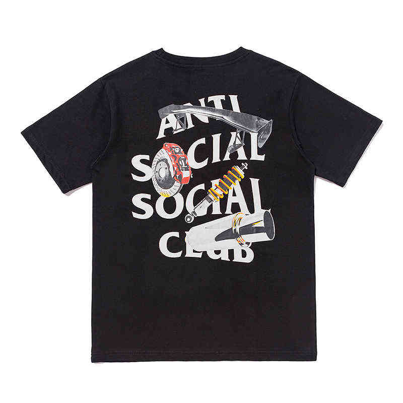 2022 Été Nouveau t-shirt à manches courtes Motorcycle Assc Fashion Youth Fashion Loose Casual Round Nou Top polyvalent marque