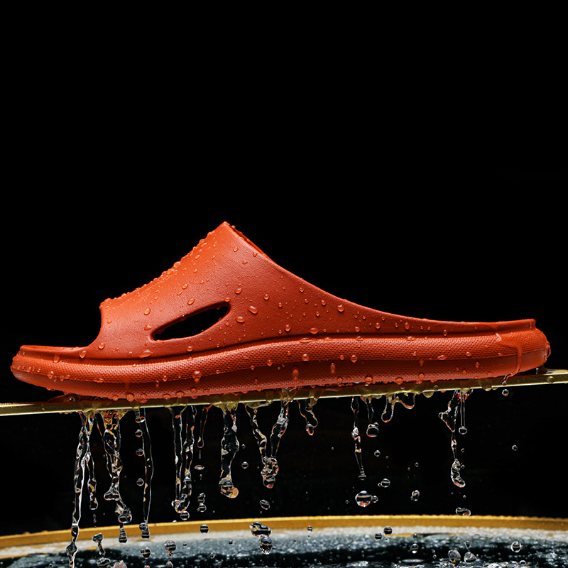 

A034 Slippers Women Summer Shoes Indoor Sandals Slide Soft Non-Slip Bathroom Platform Home Slippers, As photo