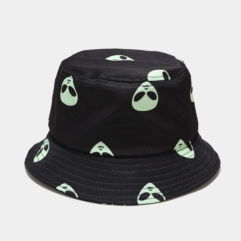 

Berets 15 Styles Bucket Hat For Men Women Fisherman Panama Bob Summer Spring Fashion Alien HatBerets, 13