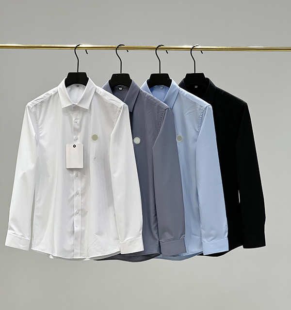 

Classic Chest Logo mens Long-sleeved t shirts Business Casual Solid Color shirt France Luxury Brand Shirts, Supplement (not shipped separately)