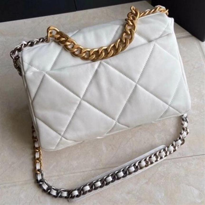 

2021 Genuine leather chain purse fashion clutch lady chain shoulder bag cowhide handbag presbyopic card holder purse messenger wom274j, Beige