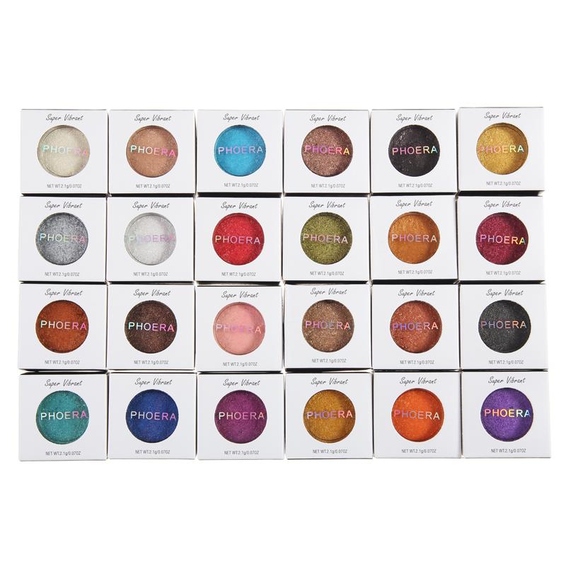 

Eye Shadow Pc Glitter Eyeshadow Palette Metal Powder Makeup Natural Pigment 24 Colors Facial CosmeticEye