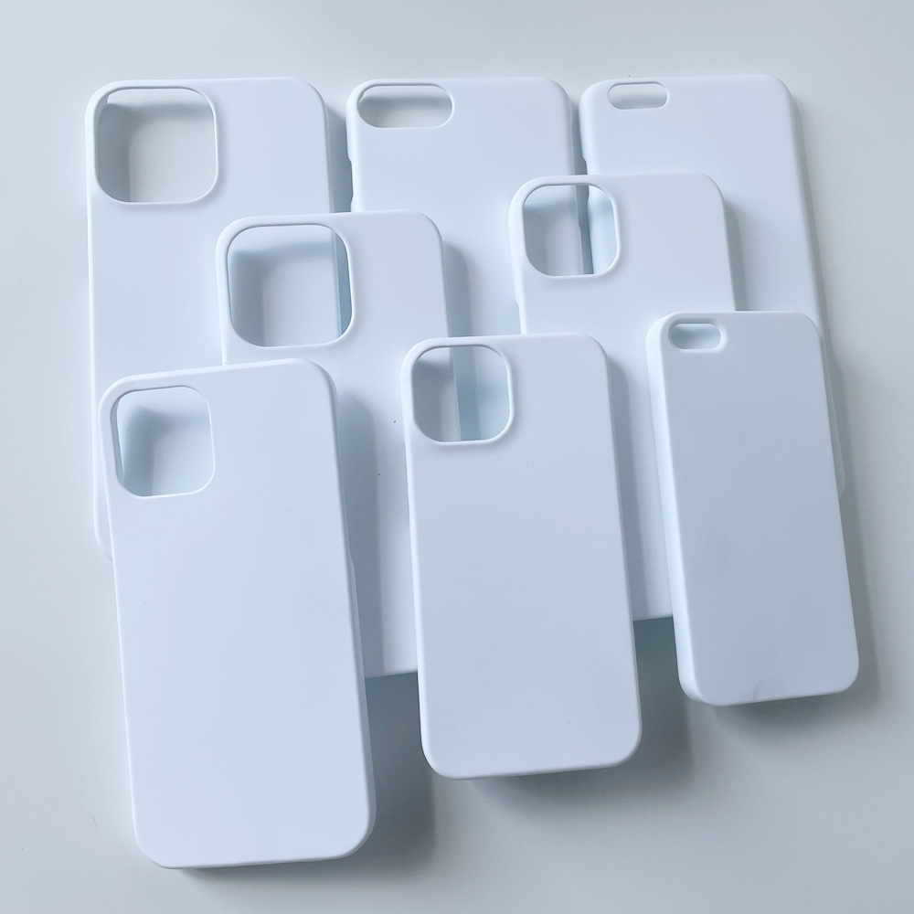 

blank hard plastic phone case for iphone 13 mini 12 pro max XR XS 8 PLUS SE Sublimation customize case 10 pieces / lot, Matte case