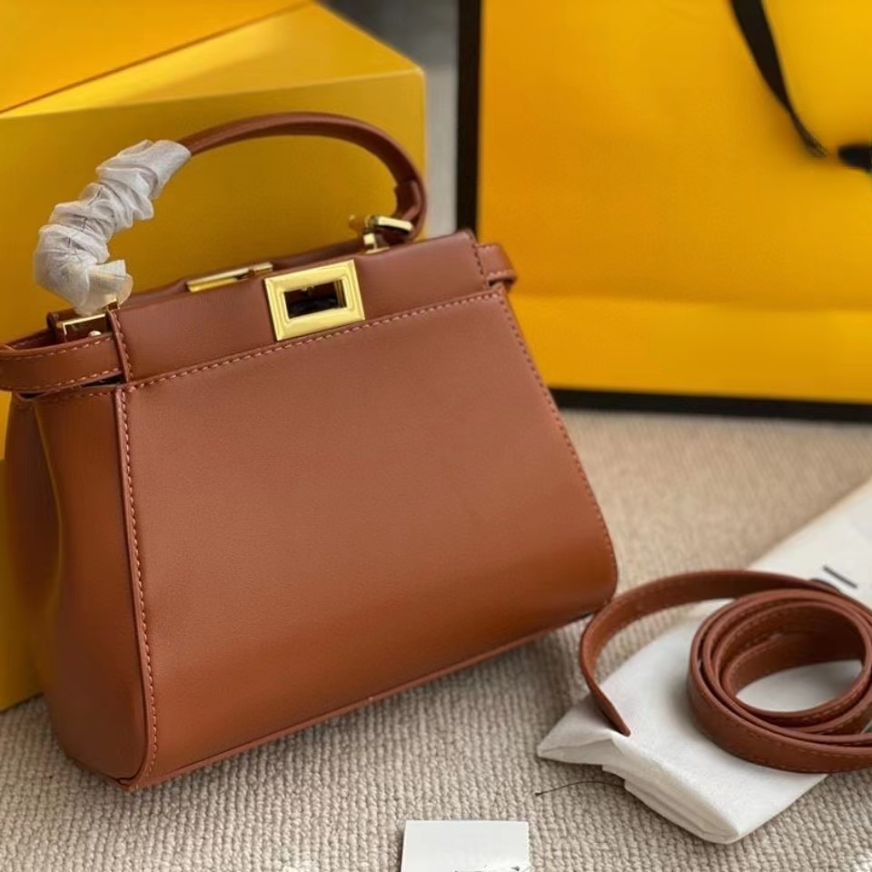 

handbag bag The 2022 lightweight luxury white collar high-grade leather, OP43 stylish and versatile, commuter single shoulder, diagonal arm lock cowhide women's bag, Black