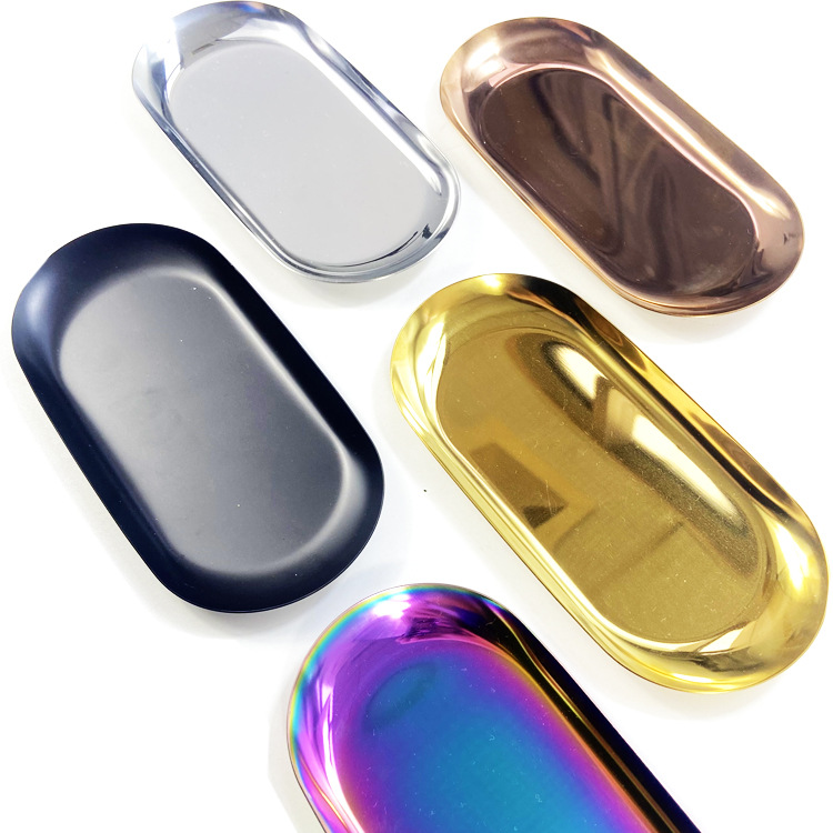 

Ashtrays Smoking Tinplate Tray Rolling Small Metal Cigarette Hand Roller 5 Color Tobacco Grinder Tools Herb Roller