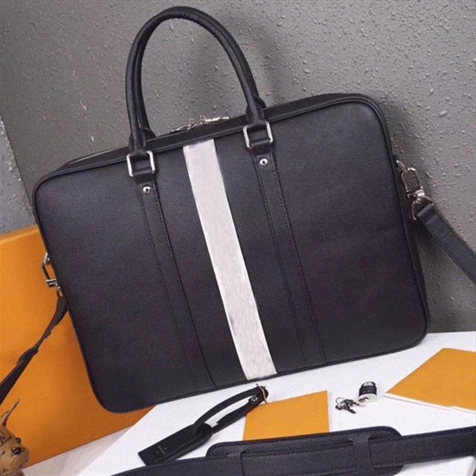 

Women Men's Handbag Business Designers Men Leather Bag High Qulity Single-Shoulder Briefcase Computer Bags g2hS#