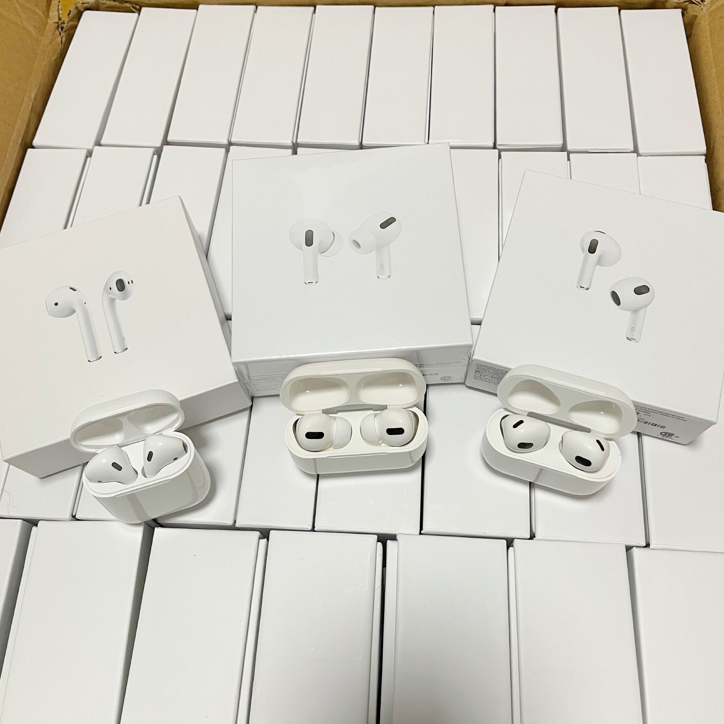 

Air H1 Wireless Earphones Chip GPS Rename Air Ap pro Gen 2 3 Pods Pop Up Window Bluetooth Headphones auto paring wireles Charging with retail box