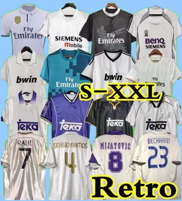 

finals Real MadridS Retro Soccer Jersey GUTI Ramos 13 14 15 16 17 18 ZIDANE Beckham RAUL REDONDO 94 95 96 97 98 99 00 01 02 03 04 05 CARLOS SEEDORF BENZEMA FIGO KAKA RONALDO