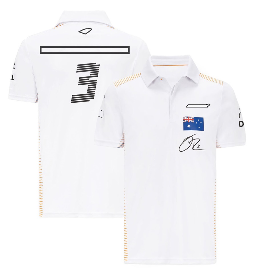

f1 t-shirt Summer Formula 1 Driver Short Sleeved Customized f1 racing fans team logo t-shirts men women oversized shirts outdoor quick-dry lapel polo shirt