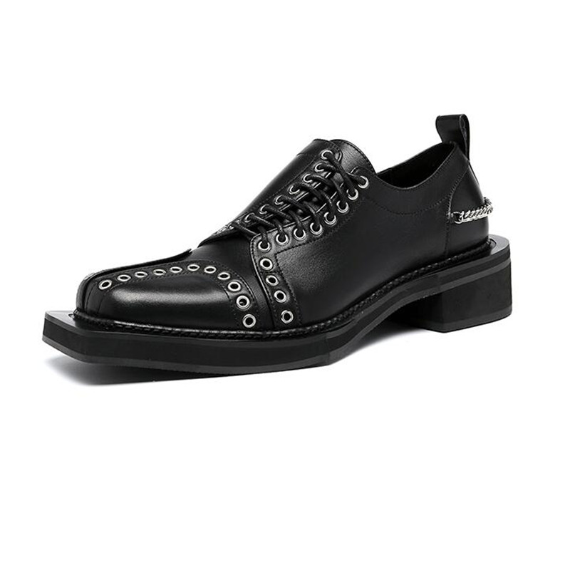 

Fashion Luxury Desinger Shoes Genuine Leather Male Wedding Shoe Brand Man Formal Shoe, Black