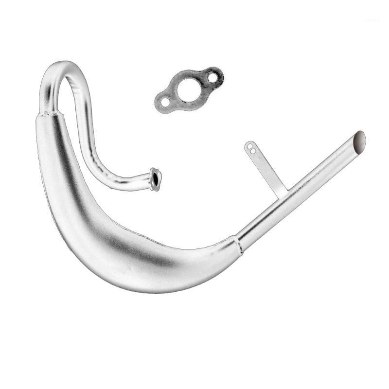 

Manifold & Parts Fatty Belly Pipe Exhaust Muffler Silver Fit For 50cc 80cc Bike Gas Engine Motor
