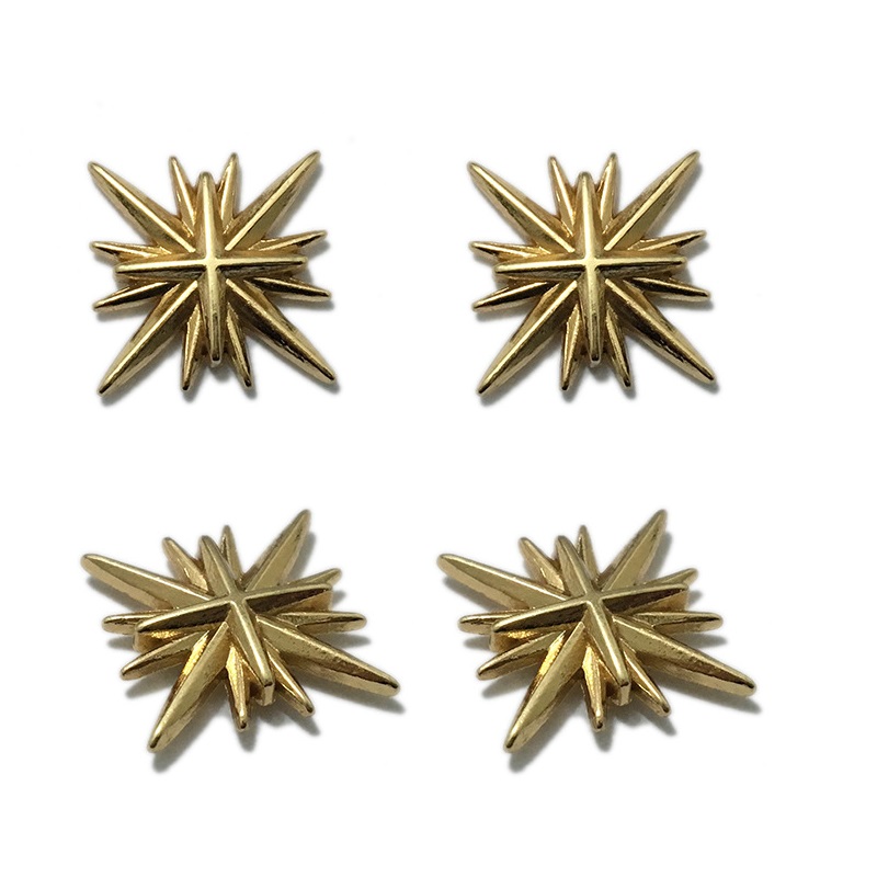 

Punk rivets bag jacket clothing coat shoes Rivet Bags Feet Screws DIY Leather Buttons Screw Handbag Hardware Belt Accessories Bag Bottom Studs