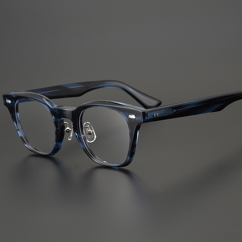 

Vintage Square Acetate Prescription Glasses Frame Men Optical Myopia Eyeglasses Frames Women Japanese Luxury Brand Full Rim Hyperopia Eyewear NN015