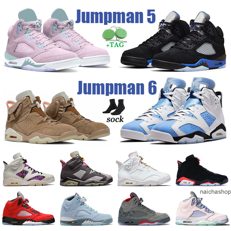 

Jumpman 5 Newest Basketball Shoes Bordeaux Sports Sneakers 5s Racer Blue Raging Blue Bird Green Bean Men Trainers Carmine 6s 6 UNC British, A8 gold hoops 36-47