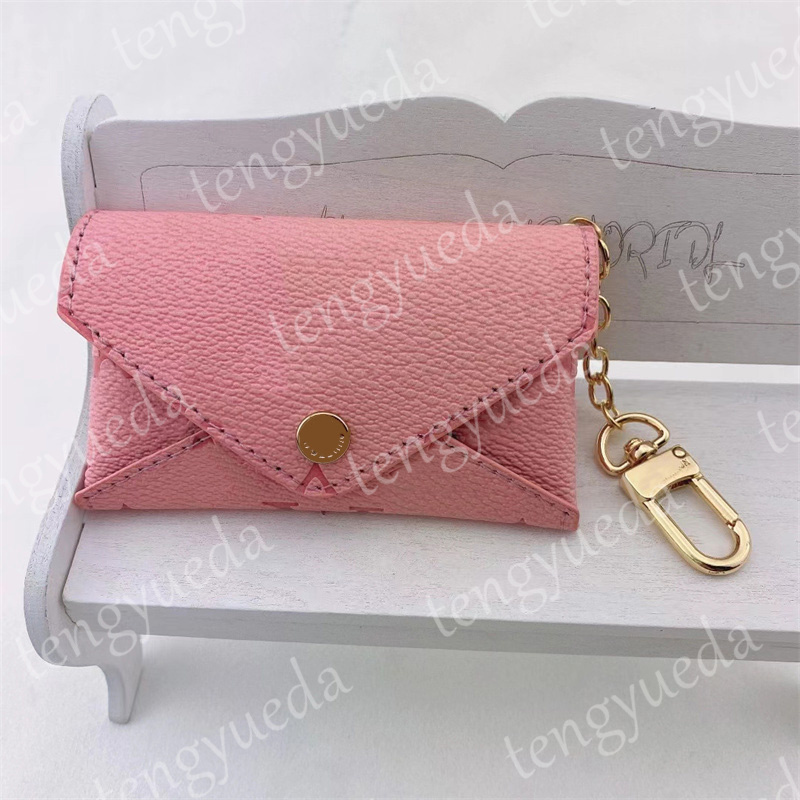 

with Box Fashion Designer Key Rings Card Holders Handbag Sholder Bags Chains High Quality Leather Luxury Pattern