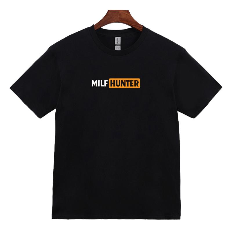 

Men's T-Shirts MILF Funny Adult Humor Joke, Black
