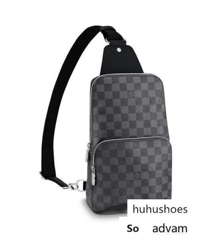 

Designer Designer Avenue Sling N41719 Men Messenger Bags Shoulder Belt Bag Totes Portfolio Briefcases Duffle Luggage, Picture shows