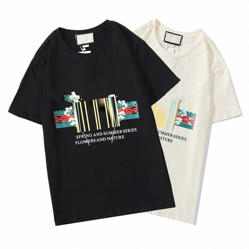 

spring summer Designer tee Short Sleeve Loose Oversize T-shirt tee Cotton Men Women woman Mens Womens man tshirts letter crewneck quick dry 13wM#