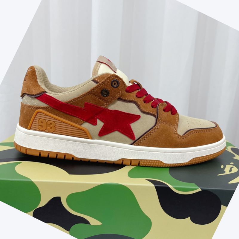 

2022 Designer Shoes Men Women BAPESTA sneakers new color Luxury Outdoor low help Casual Shoe Size 35-45, Style1