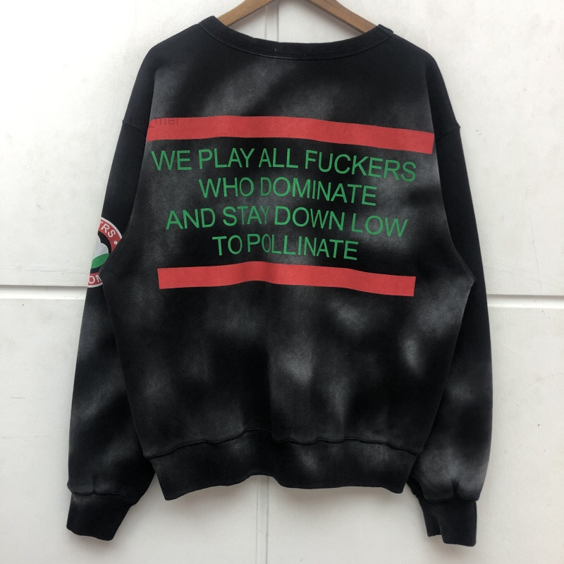 

Men Women Distressed Best-Quality Sweatshirts High Street Vintage Crewneck