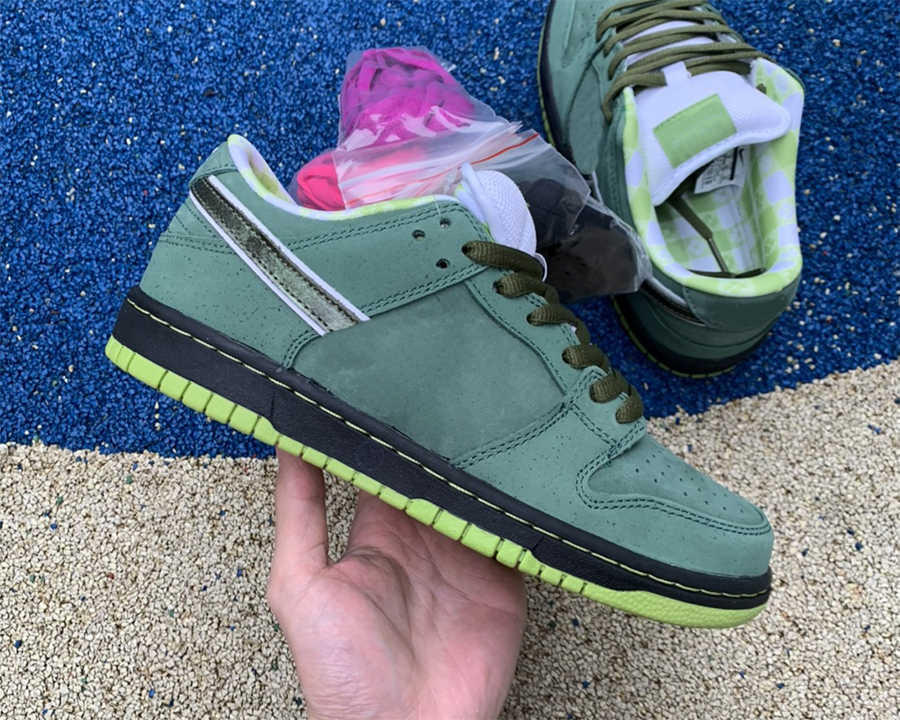 

Shoes Concepts Green Lobster Low men women top quality mens trainers sports fashion Outdoor sneakers, With original logo