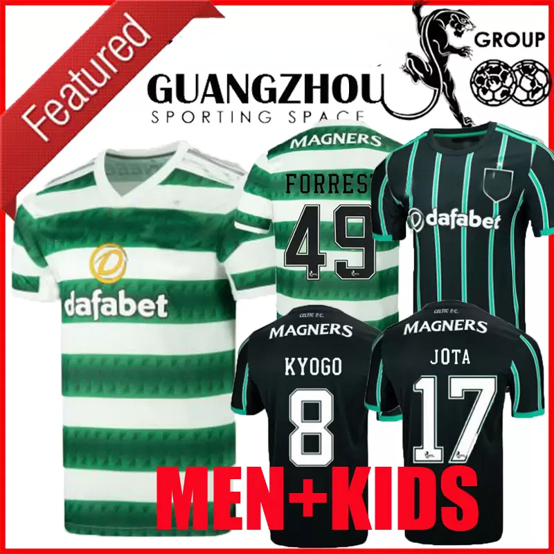 

22 23 Celtic football jerseys OP03 Carter-Vickers football Turnbull JOTA 2022 2023 Uniform Men' children fans players, Other model contact with us