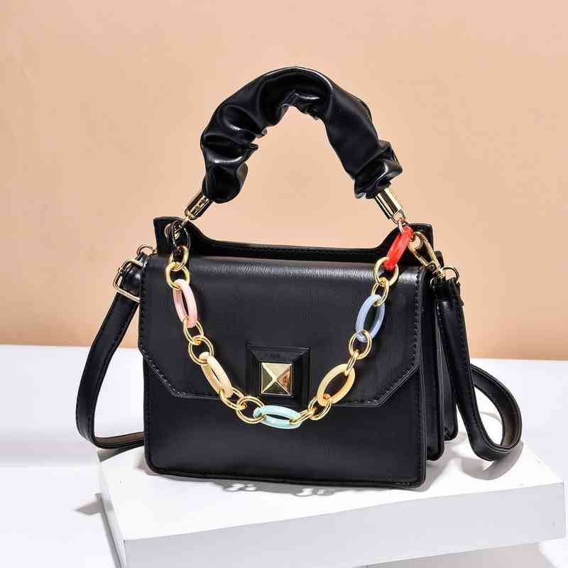 

Ladies Fashion Luxury Brand Tide Bag Wholesale Women's 2022 New Large Capacity Piece Portable Single Shoulder Messenger Women, Dl172-28 black