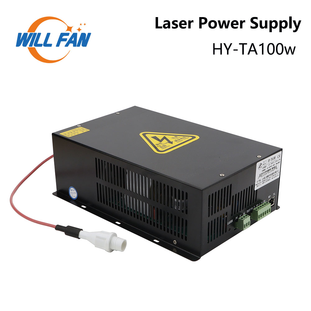 

Will Fan HY-TA100 100W CO2 Laser Power Supply Source With LED for 80-100W Laser Tube And Engraving Cutting Machine Long Warranty