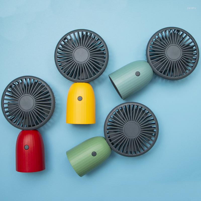 

Electric Fans USB Desktop Cooling Fan Multifunctional Student Dormitory Charging Handheld Portable Silent Mini FanElectric
