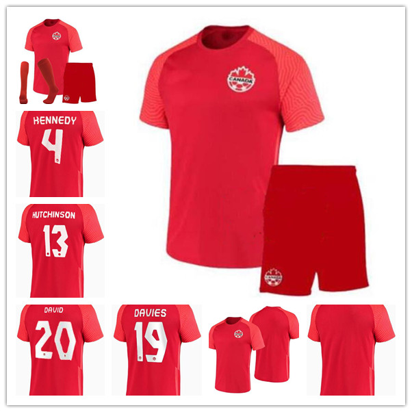

Thai 21/22/23 Canada Soccer Jerseys national team Home Away Kits DAVIES DAVID LARIN CAVALLINI LARYEA MILLAR 2022 The Lates Men women kids jersey football shirts