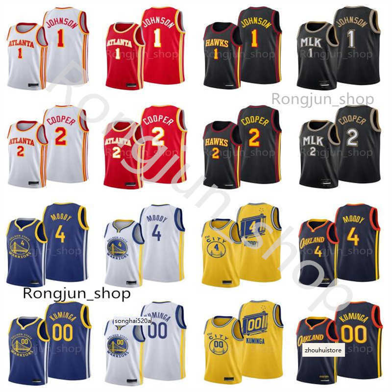 

21/22 2021 Draft Picks Screen Print Basketball Jerseys Jonathan Kuminga 00 Moses 4 Moody 1 Jalen Johnson 2 Sharife Cooper White Black Blue Yellow Red Size:S--3XL, As picture